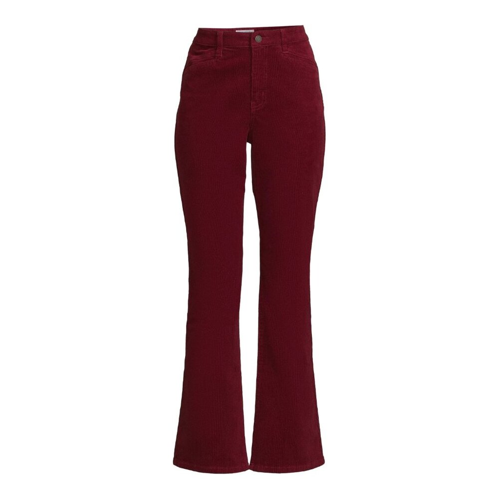 NWT Time and Tru Size 2 (Smal)Women's High Rise Courdoroy Flare Jeans 31" Inseam